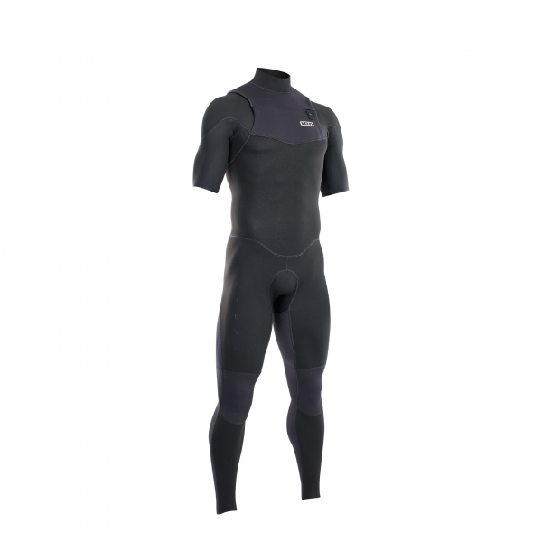 ION Element Steamer Neoprenanzug Kurzarm 2/2mm Front-Zip Männer black