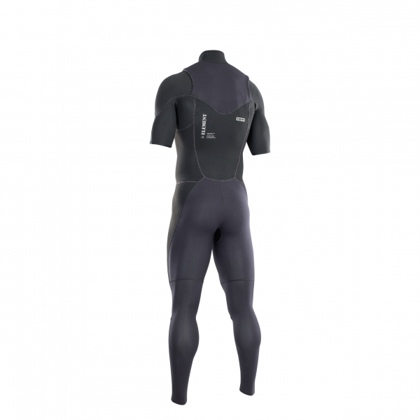 ION Element Steamer Neoprenanzug Kurzarm 2/2mm Front-Zip Männer black