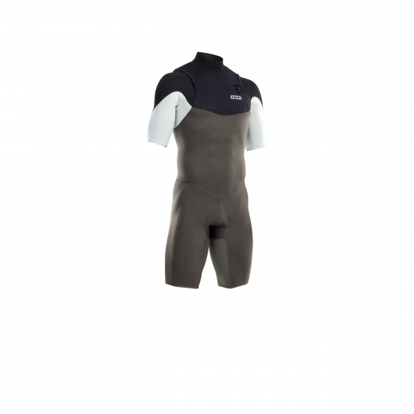 ION Element Shorty 2/2mm Front-Zip Männer dark olive/white/black