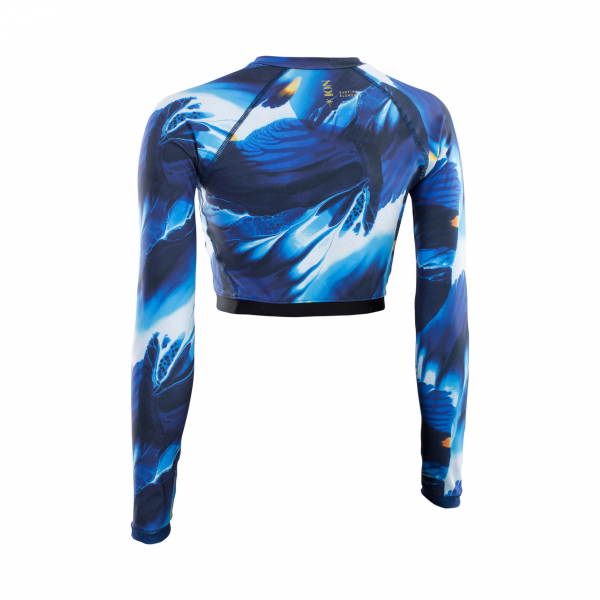 ION Amaze Rashguard Manga Larga Mujer Azul Capsule