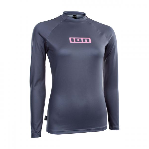 ION Promo Rashguard Manga Corta Mujer Azul Acero