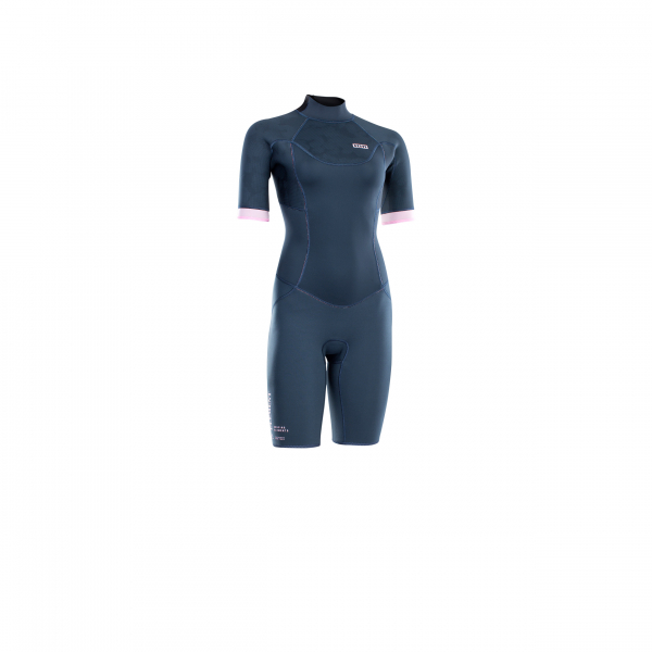 ION Element Shorty 2/2mm Back-Zip Femmes bleu foncé