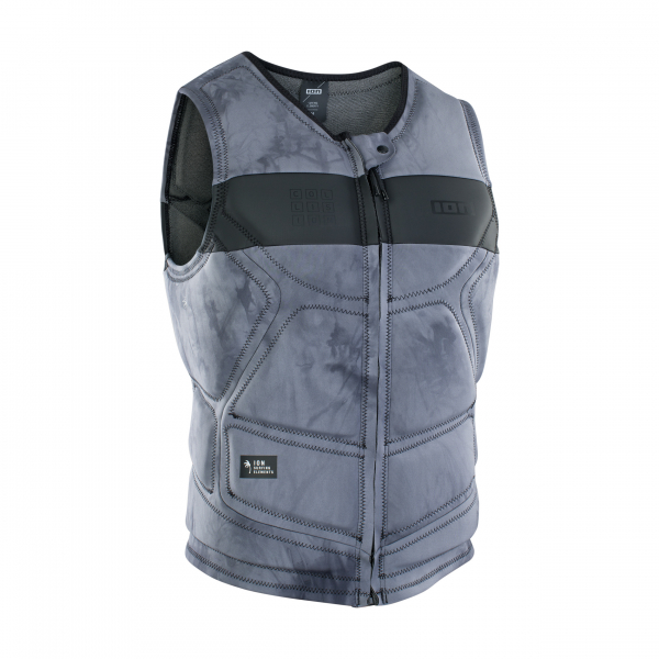 ION Collision Select Chaleco Cremallera Delantera Hombre Tiedye Ltd Gris