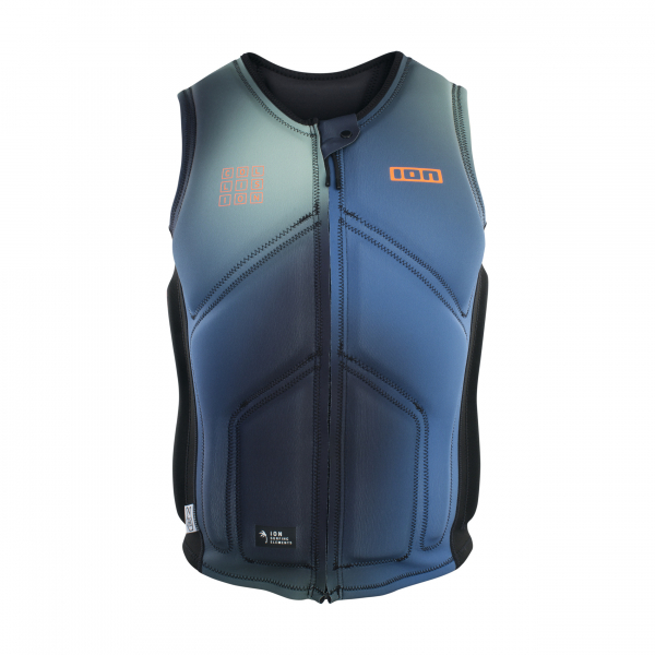 ION Collision Core Gilet Front-Zip Uomo Blu-Gradiente