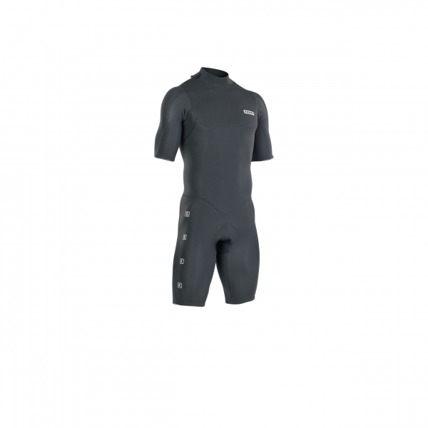 ION Seek Core Neoprenanzug Shorty Kurzarm 2/2 mm Back-Zip Herren petrol