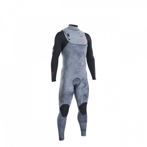 ION Seek Amp traje 3/2 mm cremallera frontal hombre negro