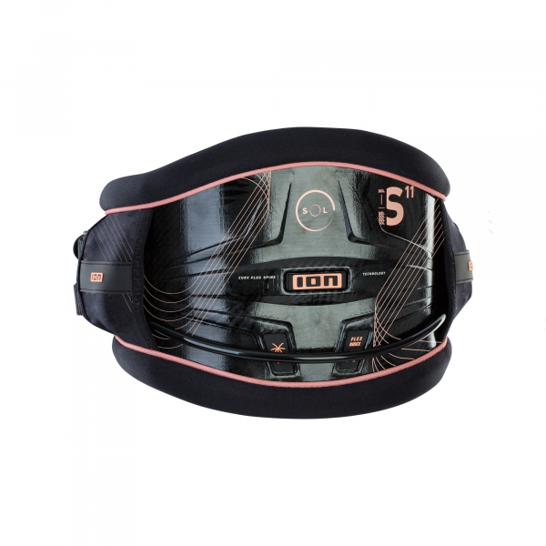 ION Sol Curv Kite 11 Hüft-Trapez Schwarz