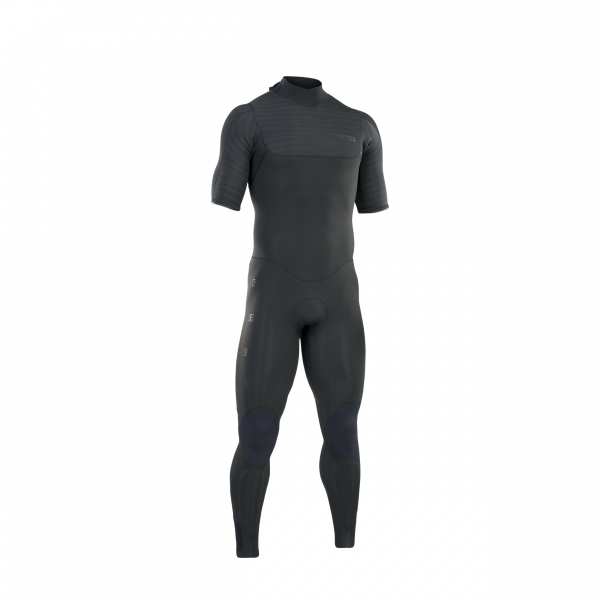 ION Seek Core traje manga corta 4/3 mm cremallera dorsal hombre negro
