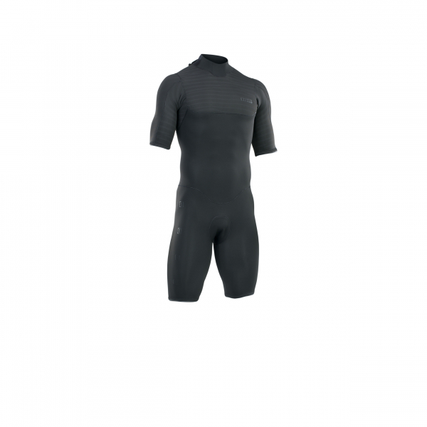 ION Seek Core Neoprenanzug Shorty Kurzarm 2/2 mm Back-Zip Herren schwarz