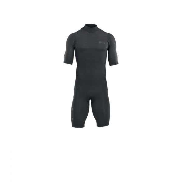 ION Seek Core Neoprenanzug Shorty Kurzarm 2/2 mm Back-Zip Herren schwarz