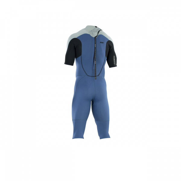 ION Traje de neopreno Element manga larga 3/2 mm cremallera dorsal hombre azul cascada