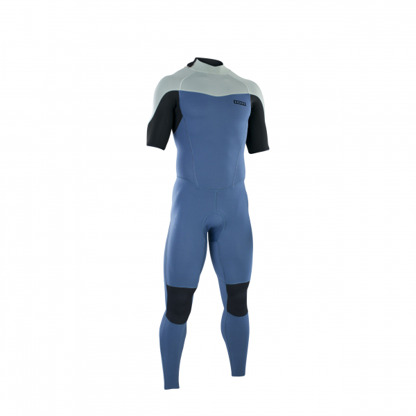 ION Element Neoprenanzug Overknee Kurzarm 2/2 mm Back-Zip Herren cascade-blau
