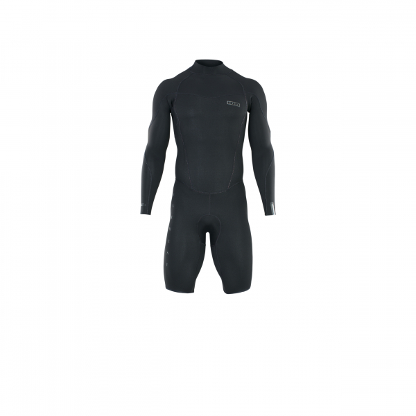 ION Element muta corta manica lunga 2/2 mm zip posteriore uomo nero
