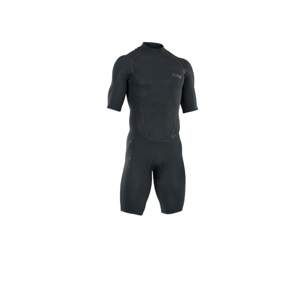 ION Element traje corto manga corta 2/2 mm cremallera dorsal hombre negro