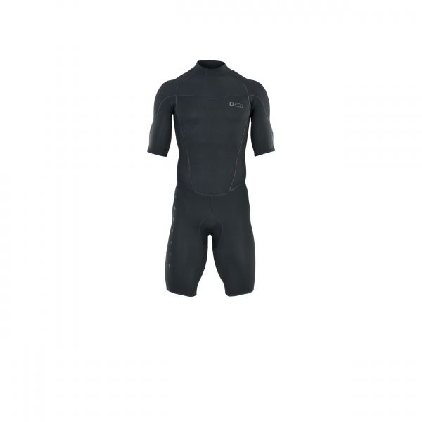 ION Element traje corto manga corta 2/2 mm cremallera dorsal hombre negro