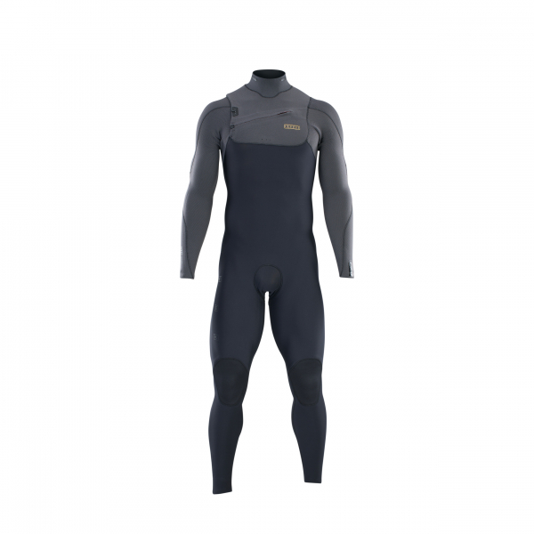 ION Seek Amp traje 4/3 mm cremallera frontal hombre negro