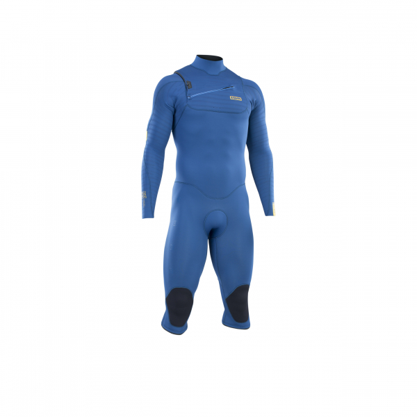 ION Seek Core traje de buceo overknee manga larga 4/3 mm cremallera frontal hombres azul tenue