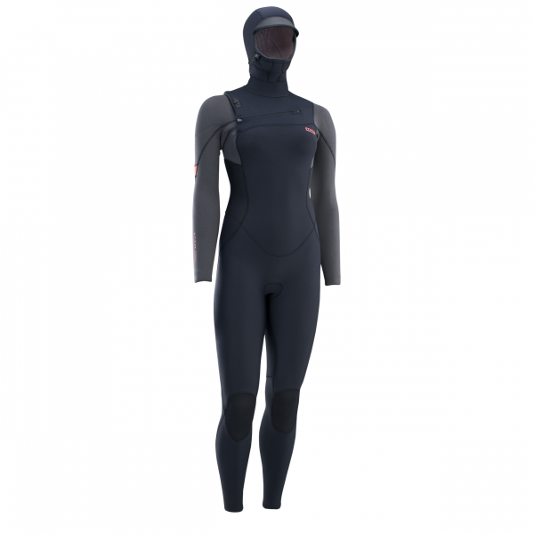 ION Amaze Amp Neoprenanzug 6/5 mm Front-Zip Damen schwarz