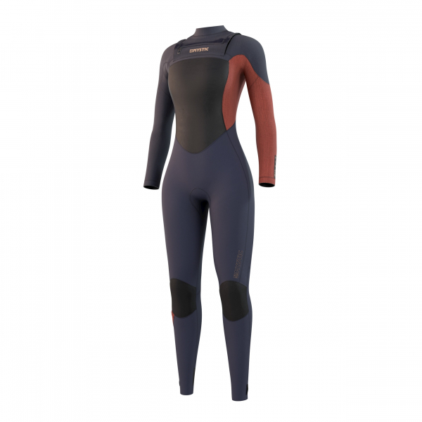 Mystic Diva Double Wetsuit 5/3mm Front Zip Women Night Blue