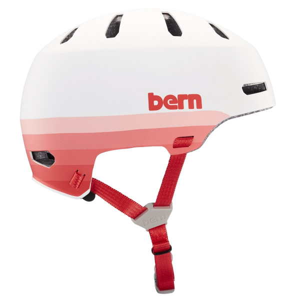 Bern Macon 2.0 H20 Wassersporthelm Unisex Matte Retro Peach