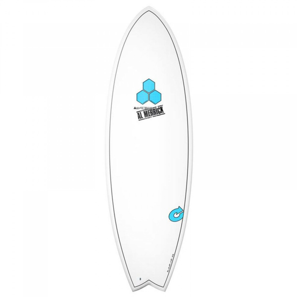 Surfboard CHANNEL ISLANDS X-lite Pod Mod 5.10 white