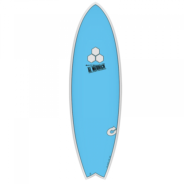 Surfboard CHANNEL ISLANDS X-lite Pod Mod 5.10 blu