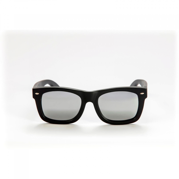 mawaii Gafas de sol de bambú Iraira Ao Negro Plata