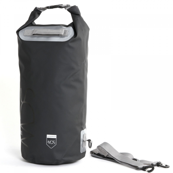 MDS Alforja impermeable 20 Litros Negro