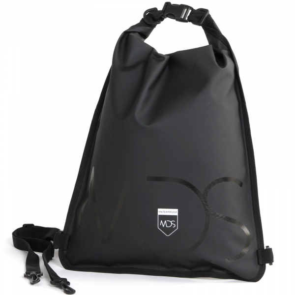 MDS Mochila impermeable 15 Litros Negro