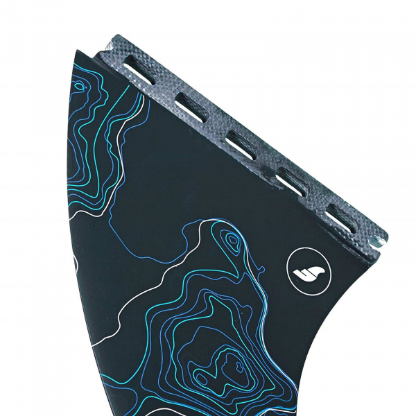 FUTURES Quad Thruster 5 Fin Set Twiggy Fiberglass