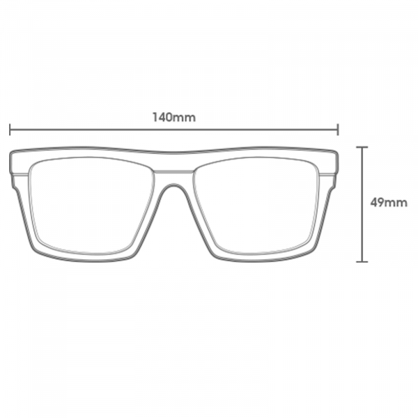 CARVE Lunettes de soleil Volley Matt Noir Smoke