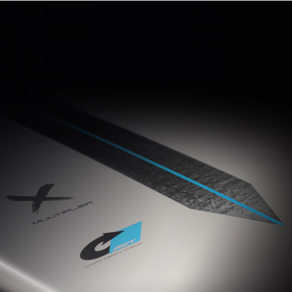 Surfboard TORQ ACT Prepreg Multiplier 5.8 Grau