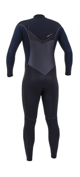O'Neill Psycho Tech Neoprenanzug 4/3+ Chestzip Männer Schwarz/Abyss
