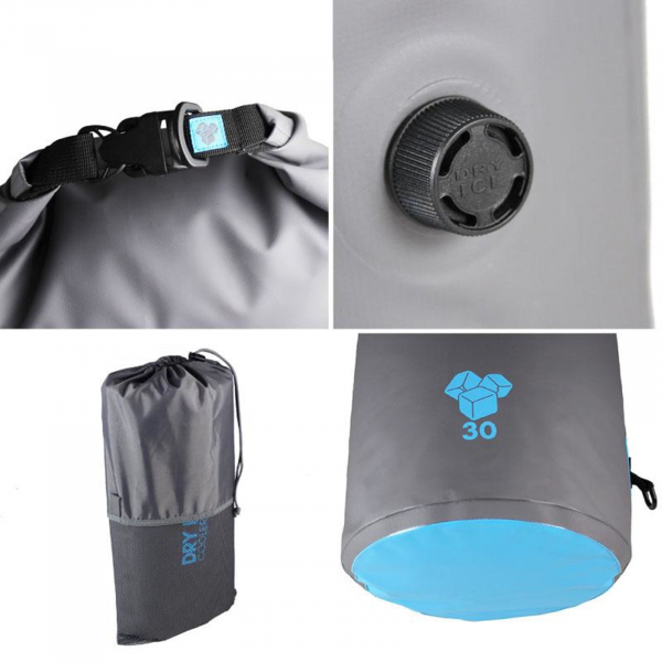 Dry Ice Borsa frigo da 30 litri, grigio