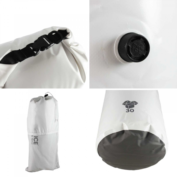 Dry Ice Cooler Bag Cooler Bag 30 Liter White