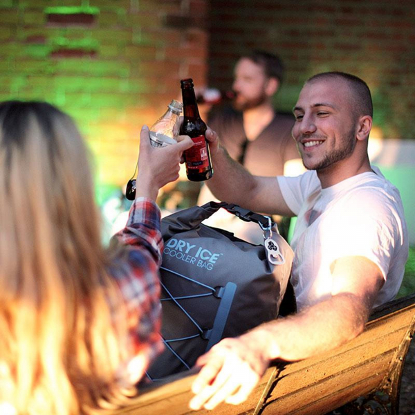Dry Ice Cooler Backpack Cooler Bag 20 liters Grey