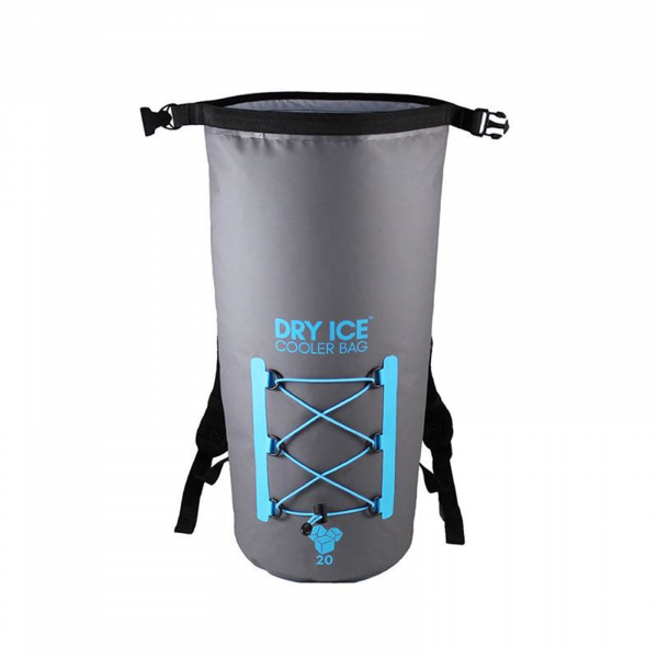 Dry Ice Cooler Backpack Cooler Bag 20 liters Grey