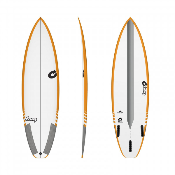 Surfboard TORQ Epoxy TEC Comp 6.0 Rail Yellow