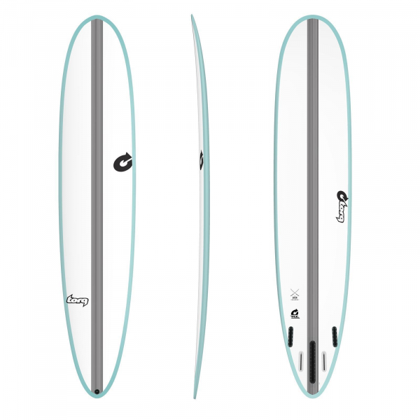 Surfboard TORQ Epoxy TEC The Don HP 9.1 Rail Green
