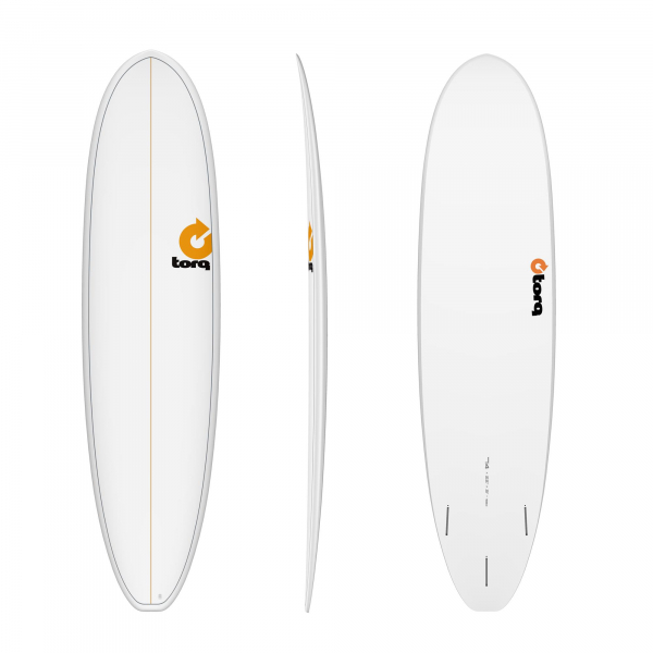 Surfboard TORQ Epoxy TET 7.4 V+ Funboard Pinlines