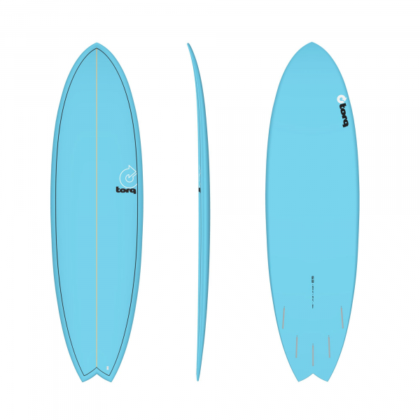 Surfboard TORQ Epoxy TET 6.3 MOD Fish Blue