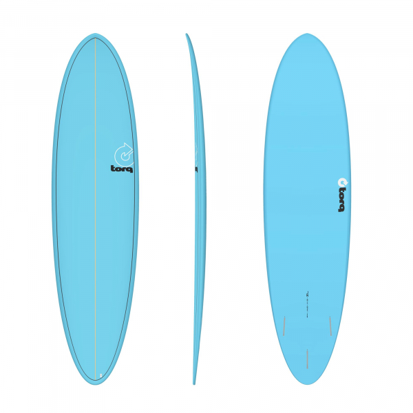 Surfboard TORQ Epoxy TET 7.2 Funboard Blue