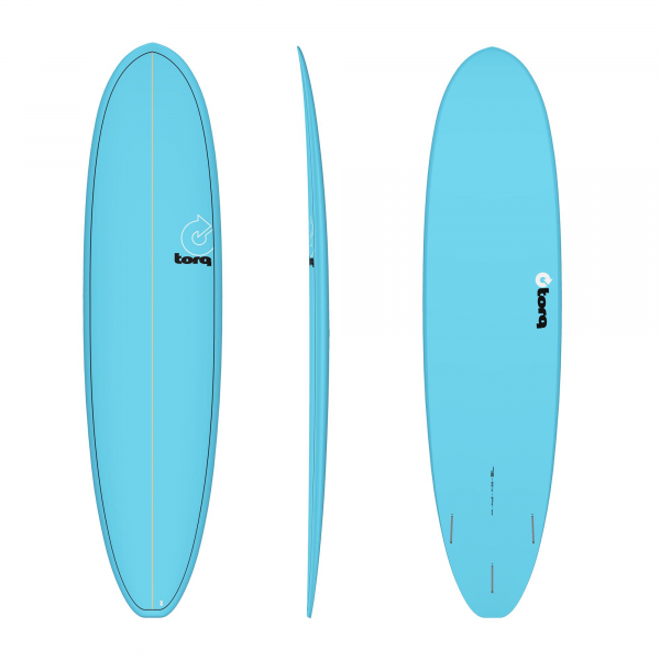 Surfboard TORQ Epoxy TET 7.8 V+ Funboard Blue