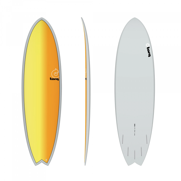Surfboard TORQ Epoxy TET 6.6 MOD Fish Full Fade