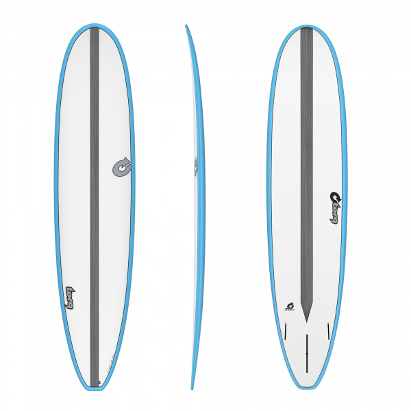 Surfboard TORQ Epoxy TET CS 8.6 Long Carbon Blue