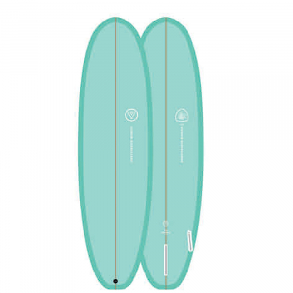 Surfboard VENON Evo 6.6 Hybrid seagreen