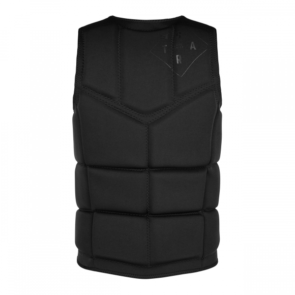 Mystic Star Impact Vest Wake CE Front Zip Men Black