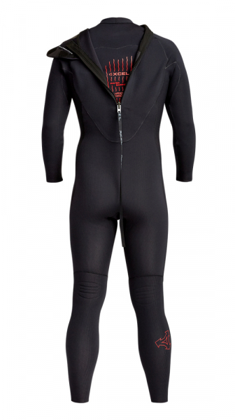 Xcel Infiniti OS LTD Combinaison 5/4mm Back-Zip Hommes Noir