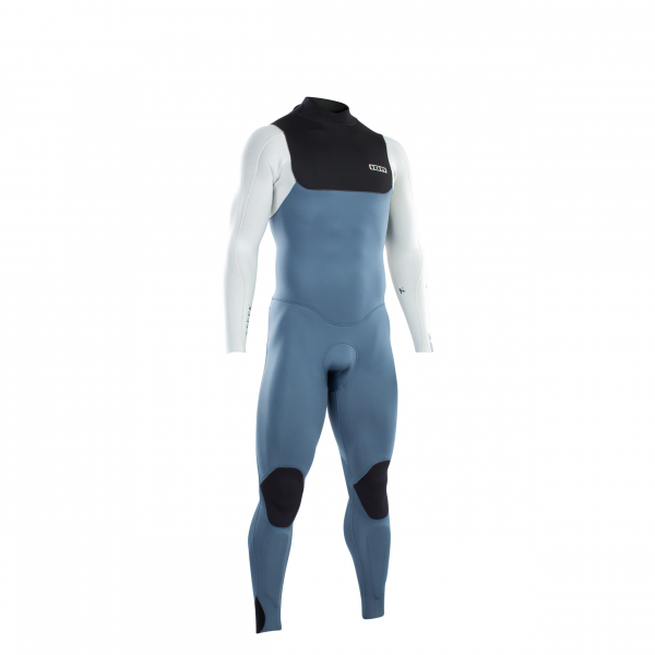 ION Seek Core Semidry Neoprenanzug 5/4mm Back-Zip Männer steel blue/white/black