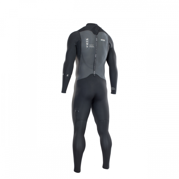 Traje de buceo ION Seek Core Semidry 4/3mm Back-Zip Hombre negro